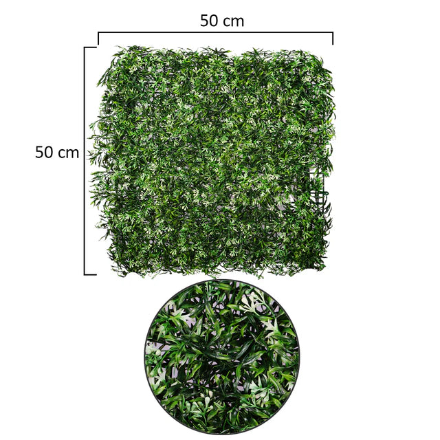 Artificial Babybreath Green Panels Green Wall Panel