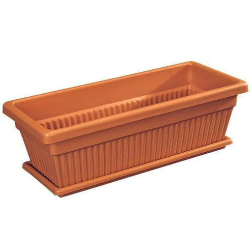 Cosmoplast Rectangular Planter , Plastic pot