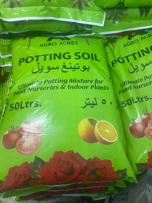 #01 Potting Soil Mix/Planting Mix Potting Soil (Size 50 Litters Bag)