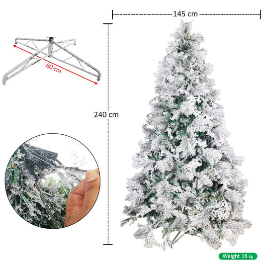 240cm Snow Tree Special for Christmas
